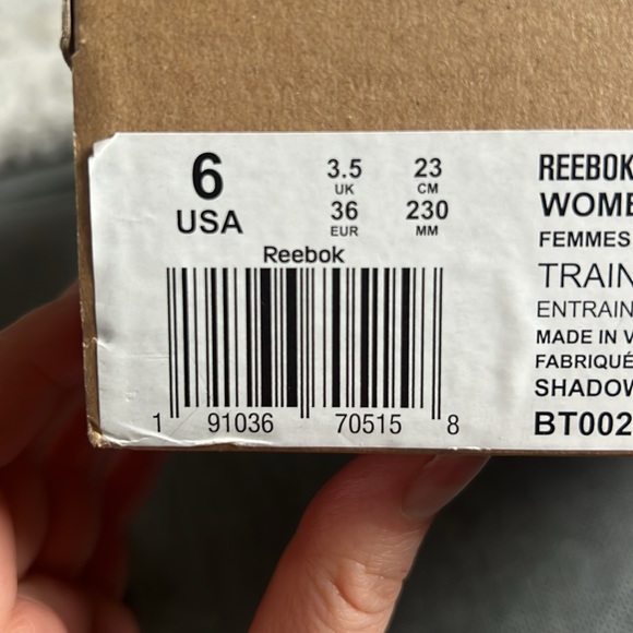 BNIB - Reebok | Women's Flexile Running Shoe | Grey | Size 6 - Picture 2 of 4